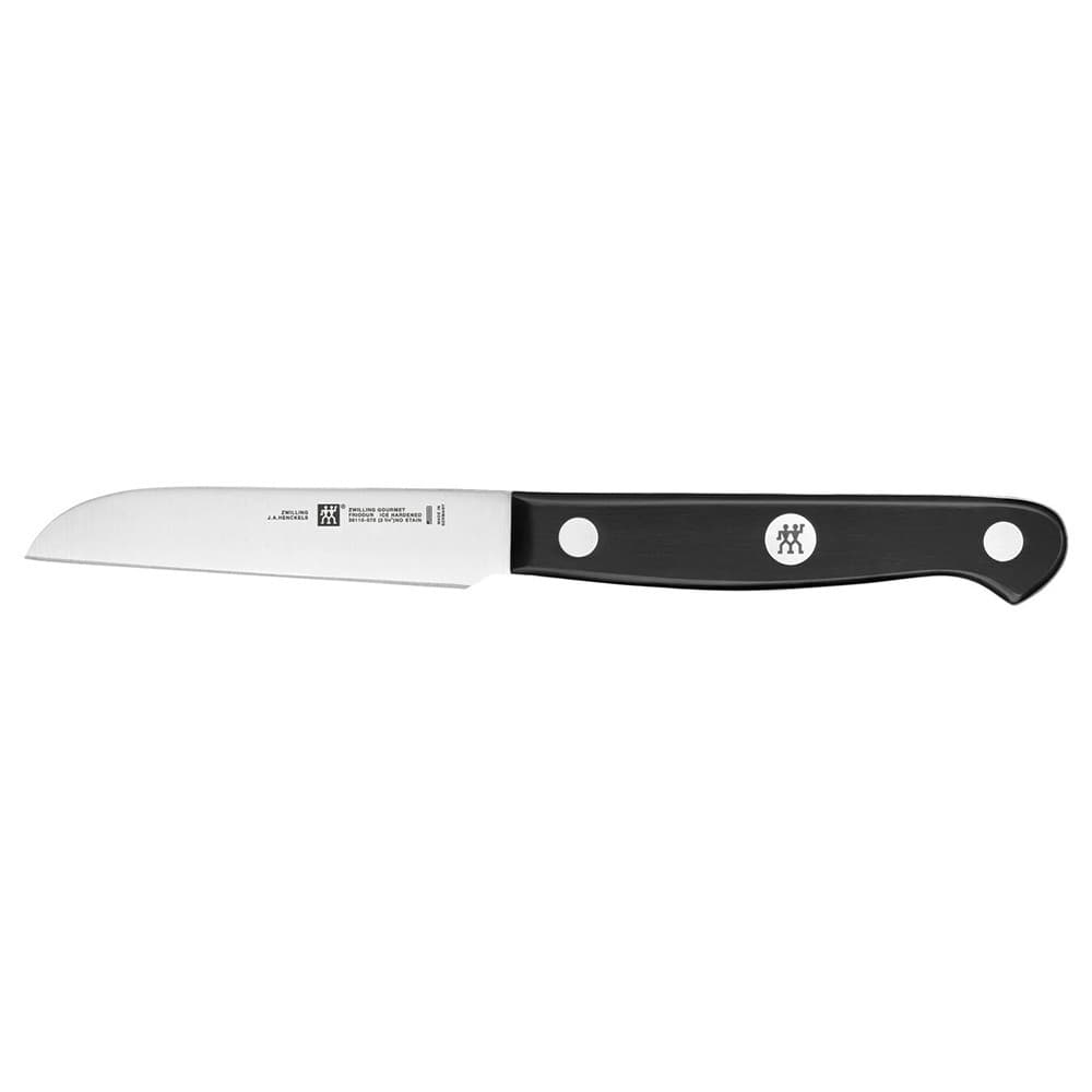 Zwilling Zwilling Gourmet vegetable knife 7 cm Black-stainless steel