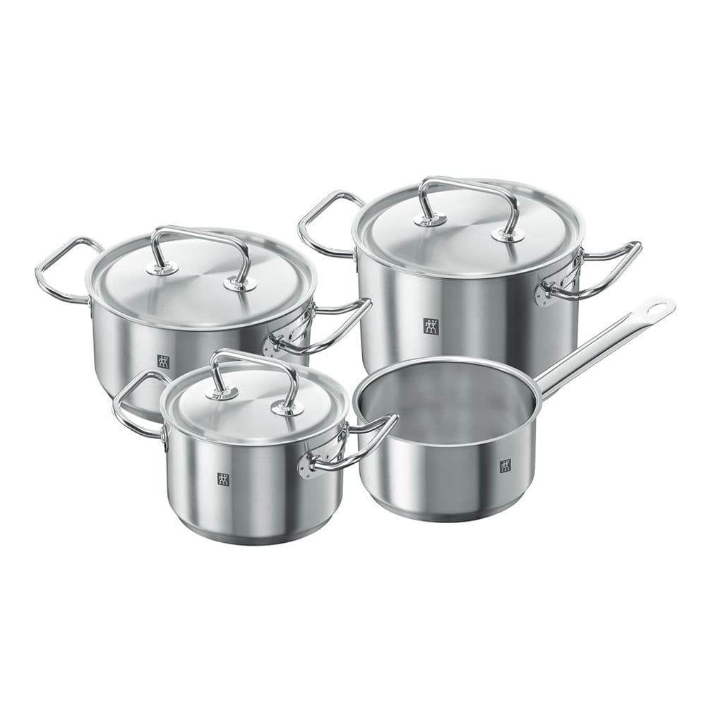 Zwilling Twin Classic 4 Piece 18/10 Stainless Steel Pot Set (40901-000-0)