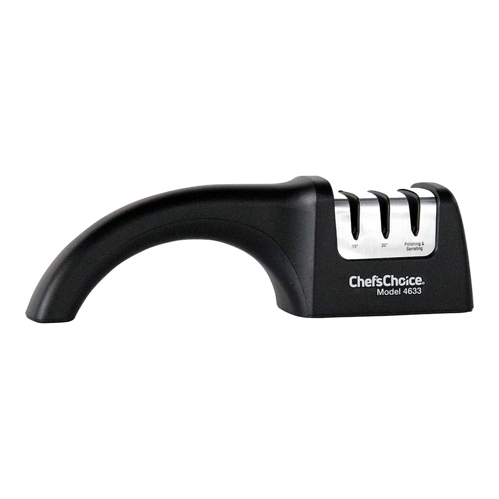 Chef’sChoice ™ Diamond Hone™ Sharpener (Western, Santoku & Serrated Knives) 3 Stage - Black