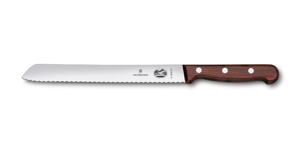Victorinox Wood bread knife 21 cm Stainless steel-maple