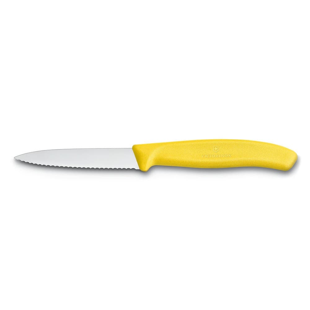 Victorinox Swiss Classic vegetable-/paring knife serrated 8 cm Yellow