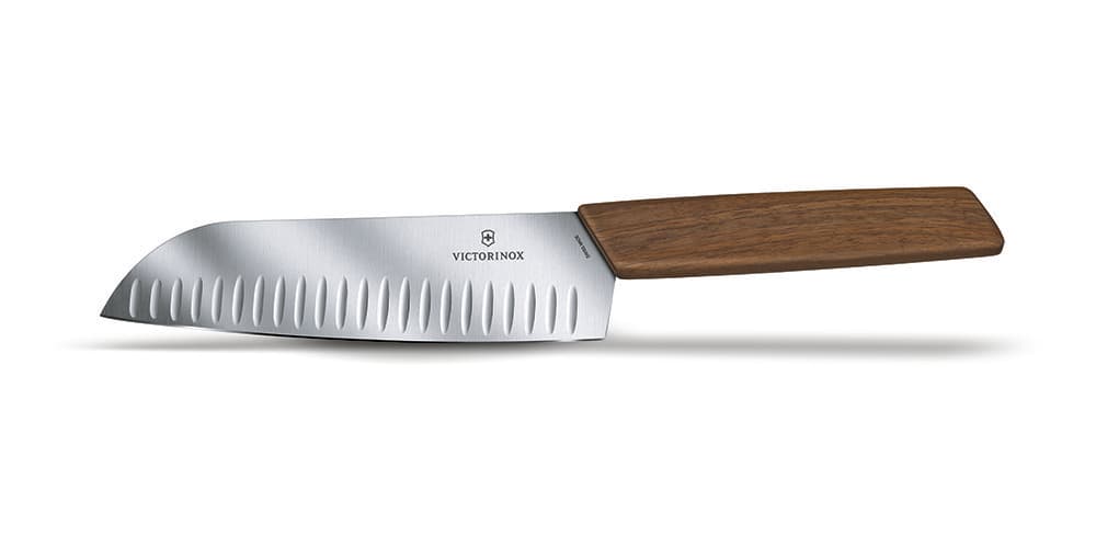 Victorinox Swiss Modern Santoku knife 17 cm Brown