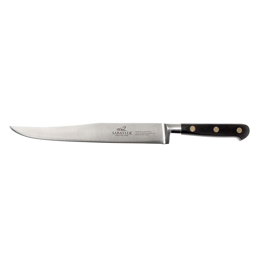 Lion Sabatier® Ideal Brass Rivets 20cm Yatagan Curved Carving Knife