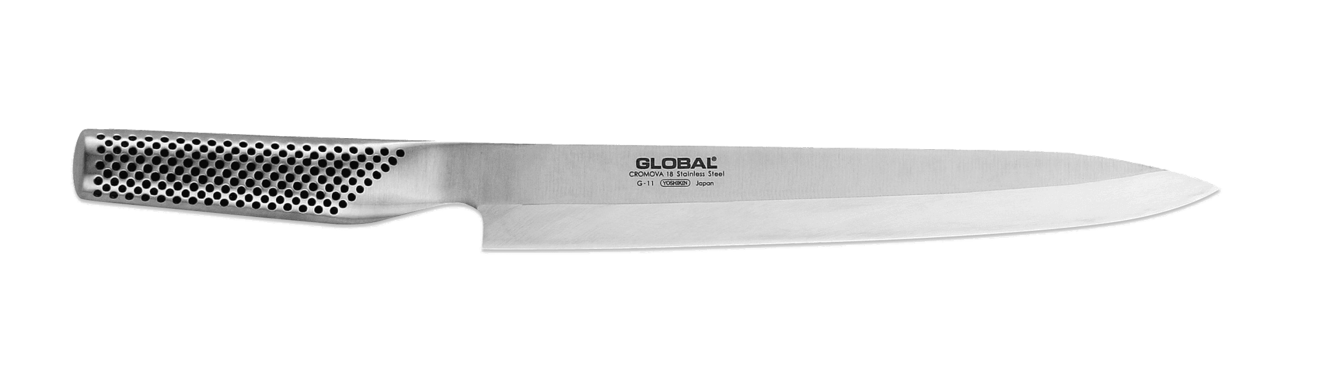 Global G11 Yanagi Sashimi Knife, 25cm Blade (G-11)