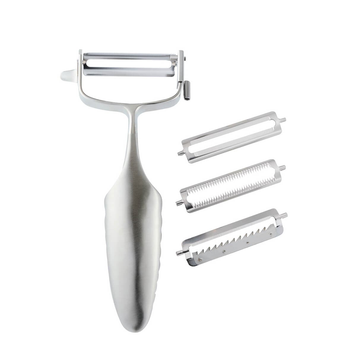 Global GS94 - Three Way Vegetable Peeler With 4 Blades (GS-94)