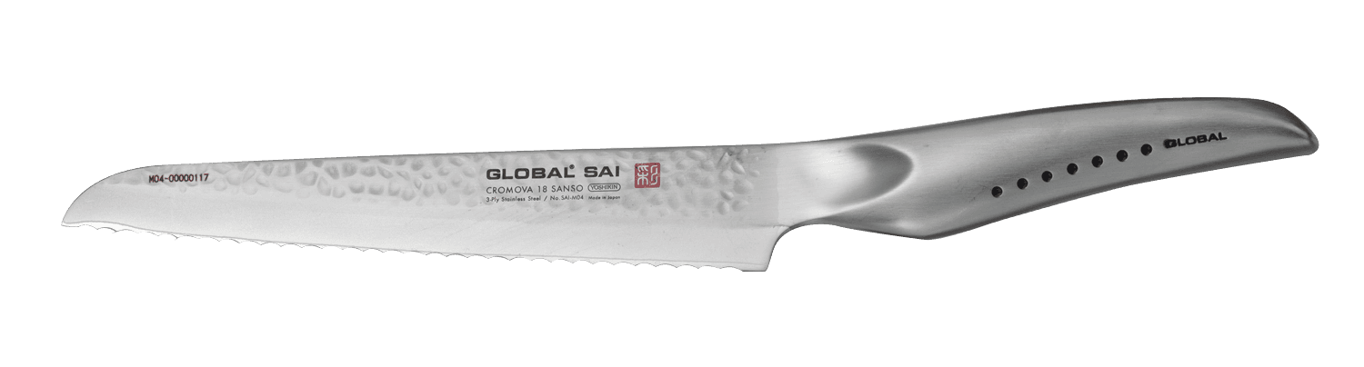 Global SAIM04- 17cm Blade Bread Knife (SAI-M04)