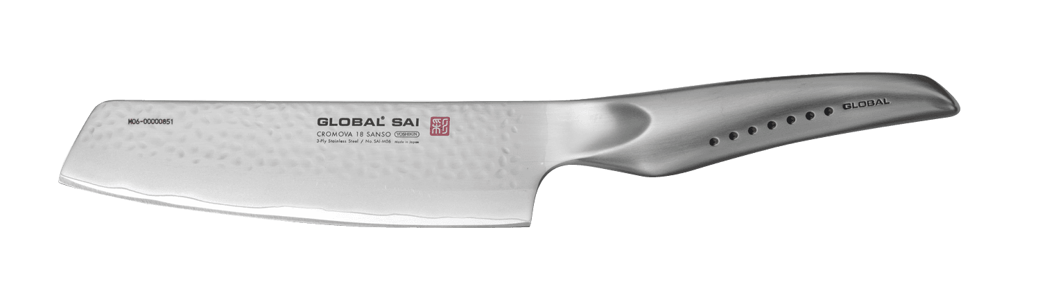 Global Sai SAIM06 - 15cm Vegetable Knife (SAI-M06)