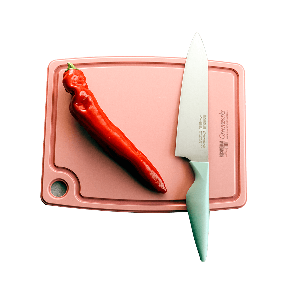Rockingham Forge Greenworks Recycled Plastic Chopping Board 30x25cm Red