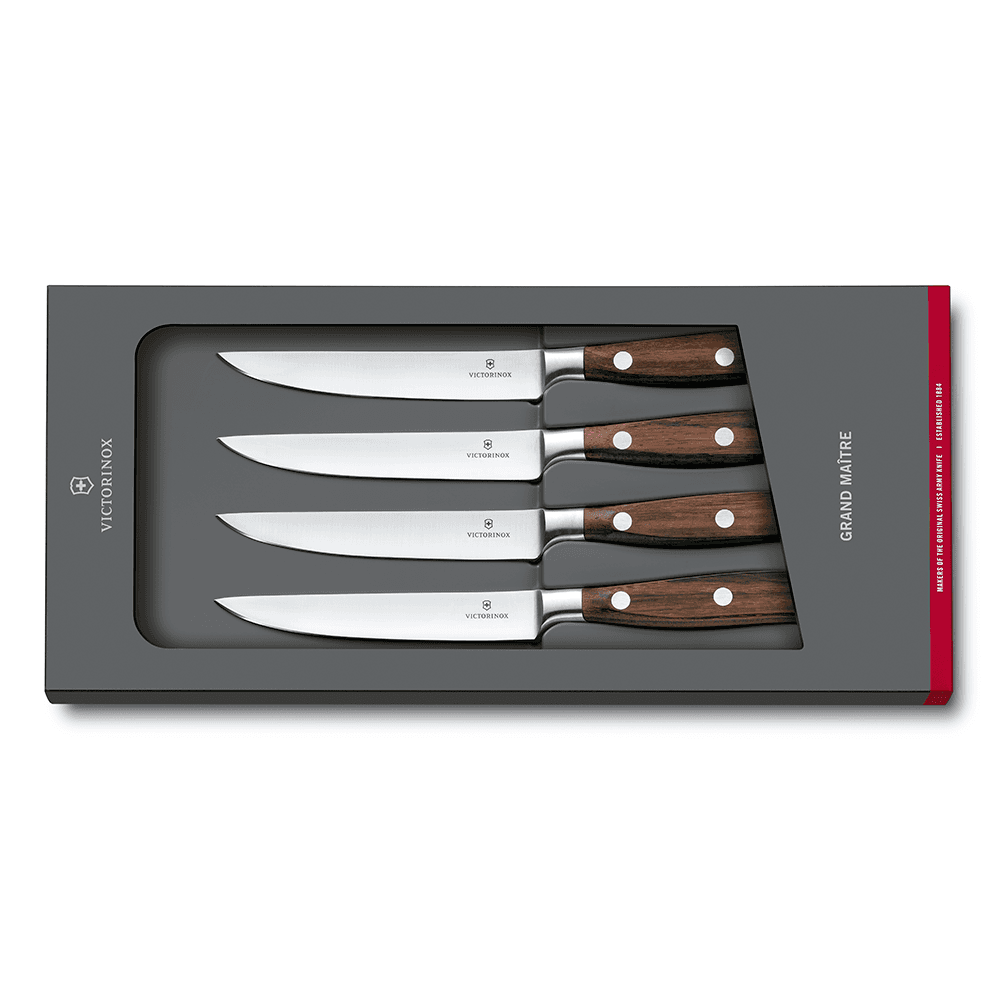 Victorinox Grand Maître 4 Piece Steak Knife Set (7.7240.4)