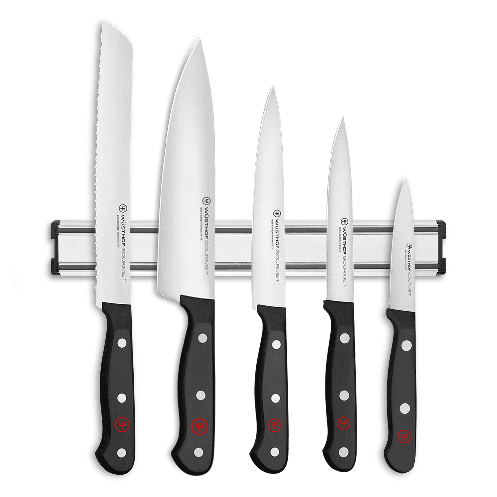 Wüsthof Gourmet 5 Piece Magnetic Knife Rack Set (EXCLU31MAG)
