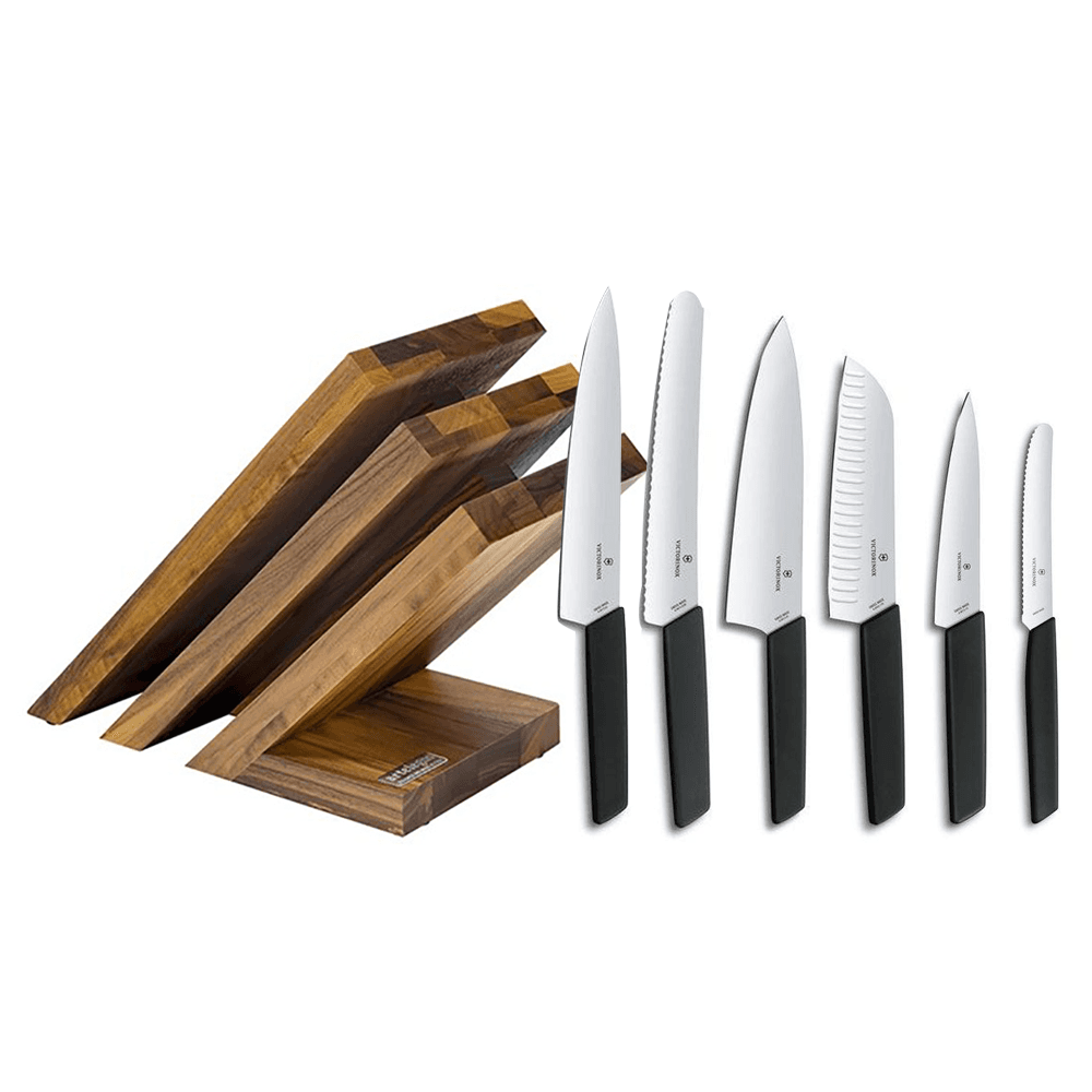 Victorinox Swiss Modern Black Exclusive Block Set (EXCLUMODERNBLACKBK)