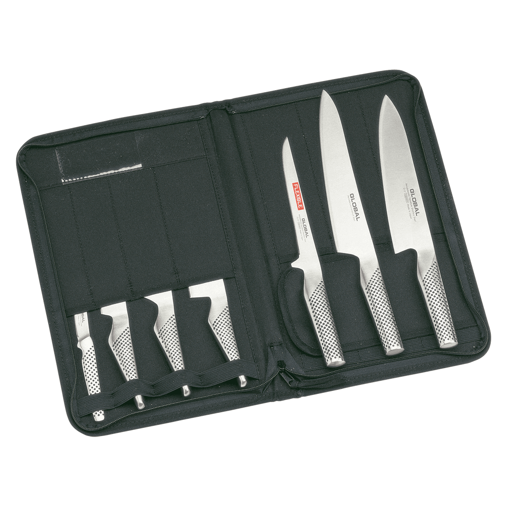 Global G666KA - 7 piece Gift Knife Case Set (G-666/KA)