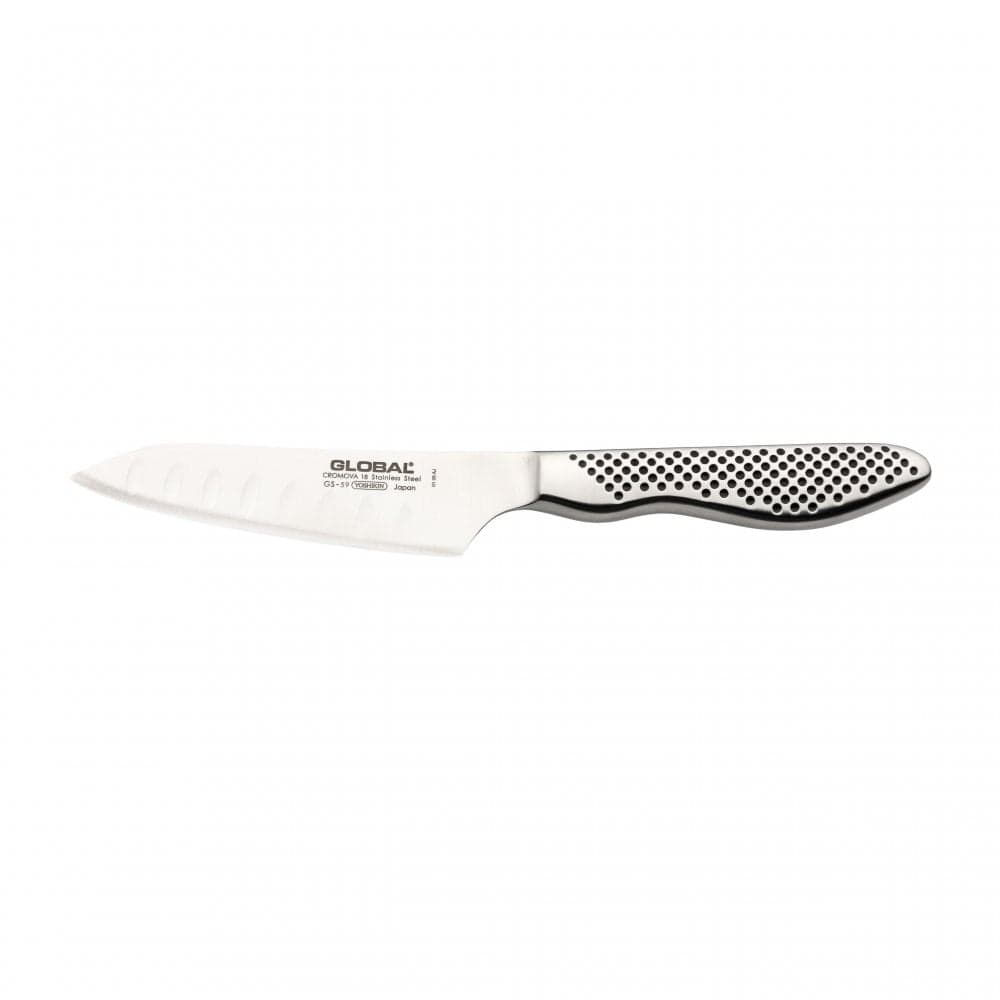 Global GS-59 Oriental Cook's Knife Fluted 11cm