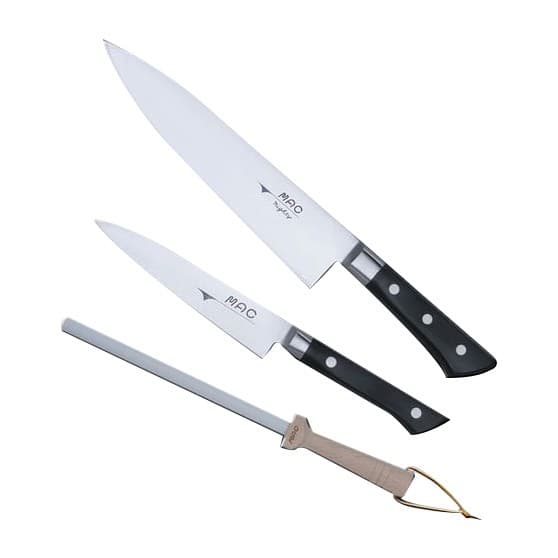 MAC Mac Pro knife set 3 pieces Steel