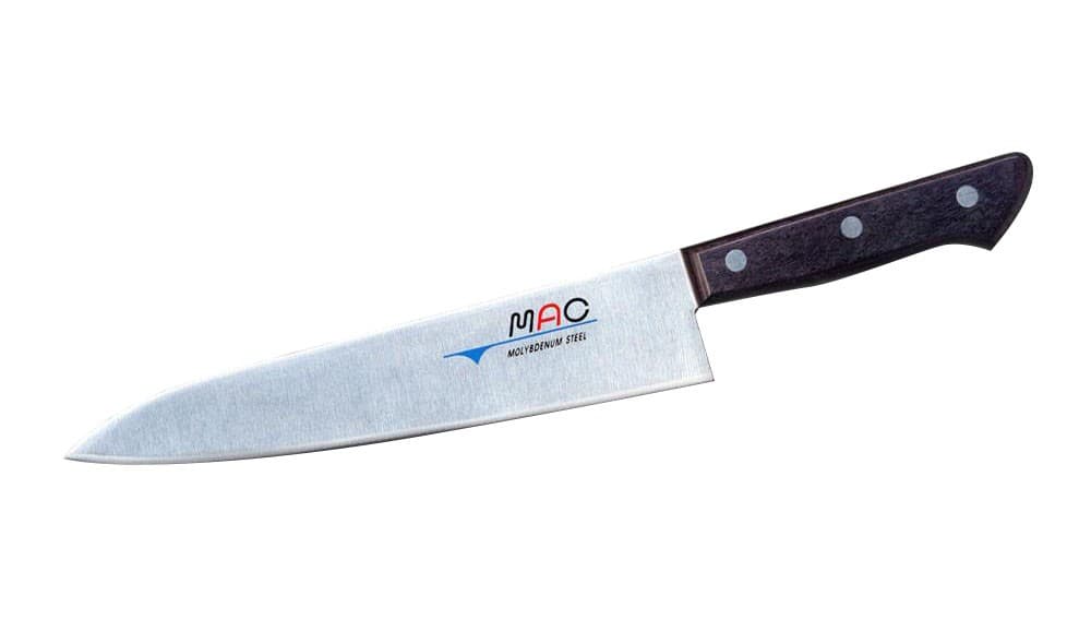 MAC Mac Universal knife Chef with wooden handle 21 cm Black