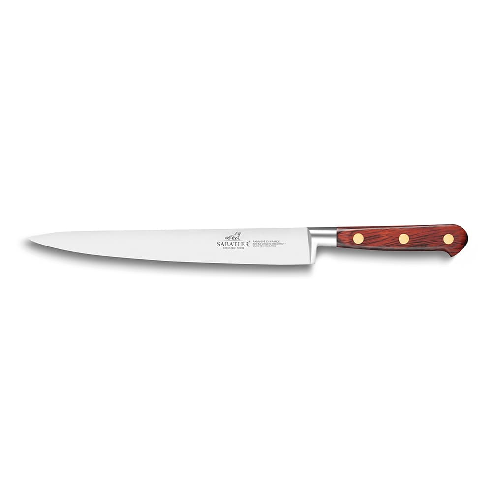 Lion Sabatier® Ideal Saveur 20cm Slicing Knife (Pakka Wood Handle with Brass Rivets)