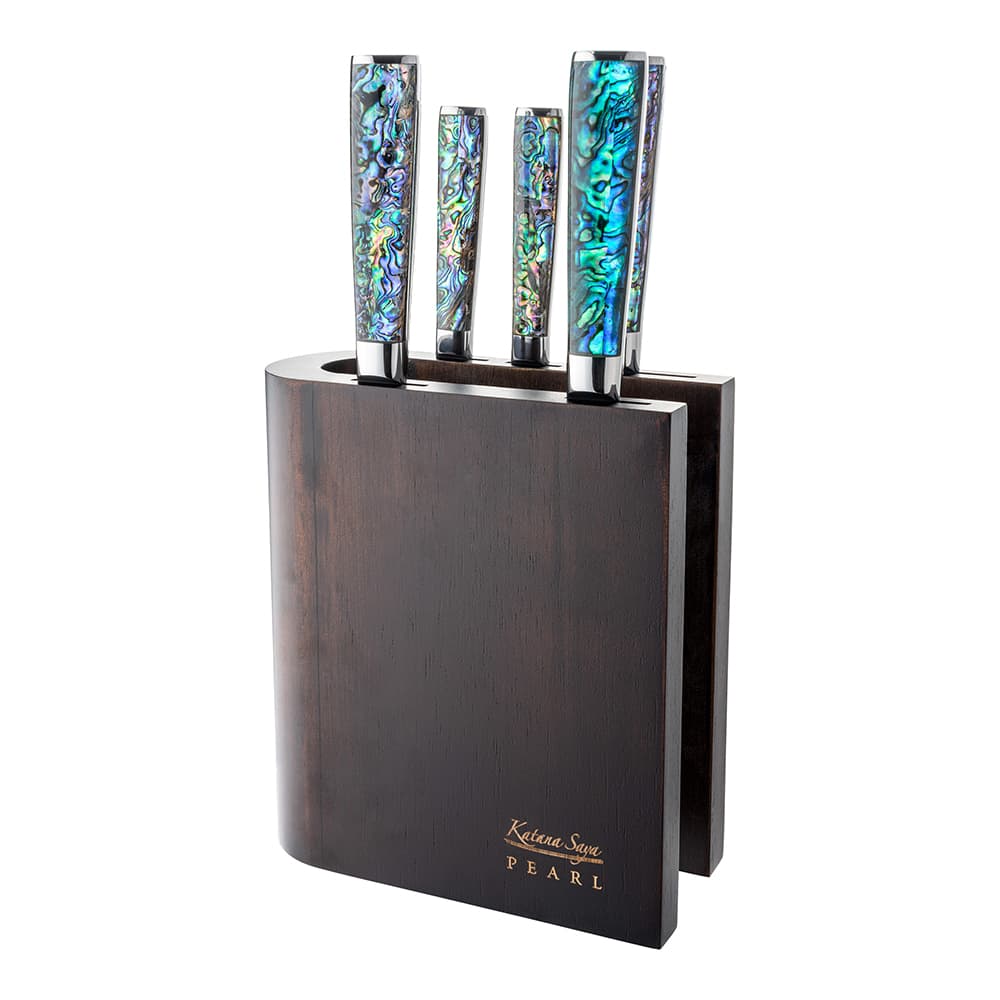 Katana Pearl 6 Piece Knife Block Set