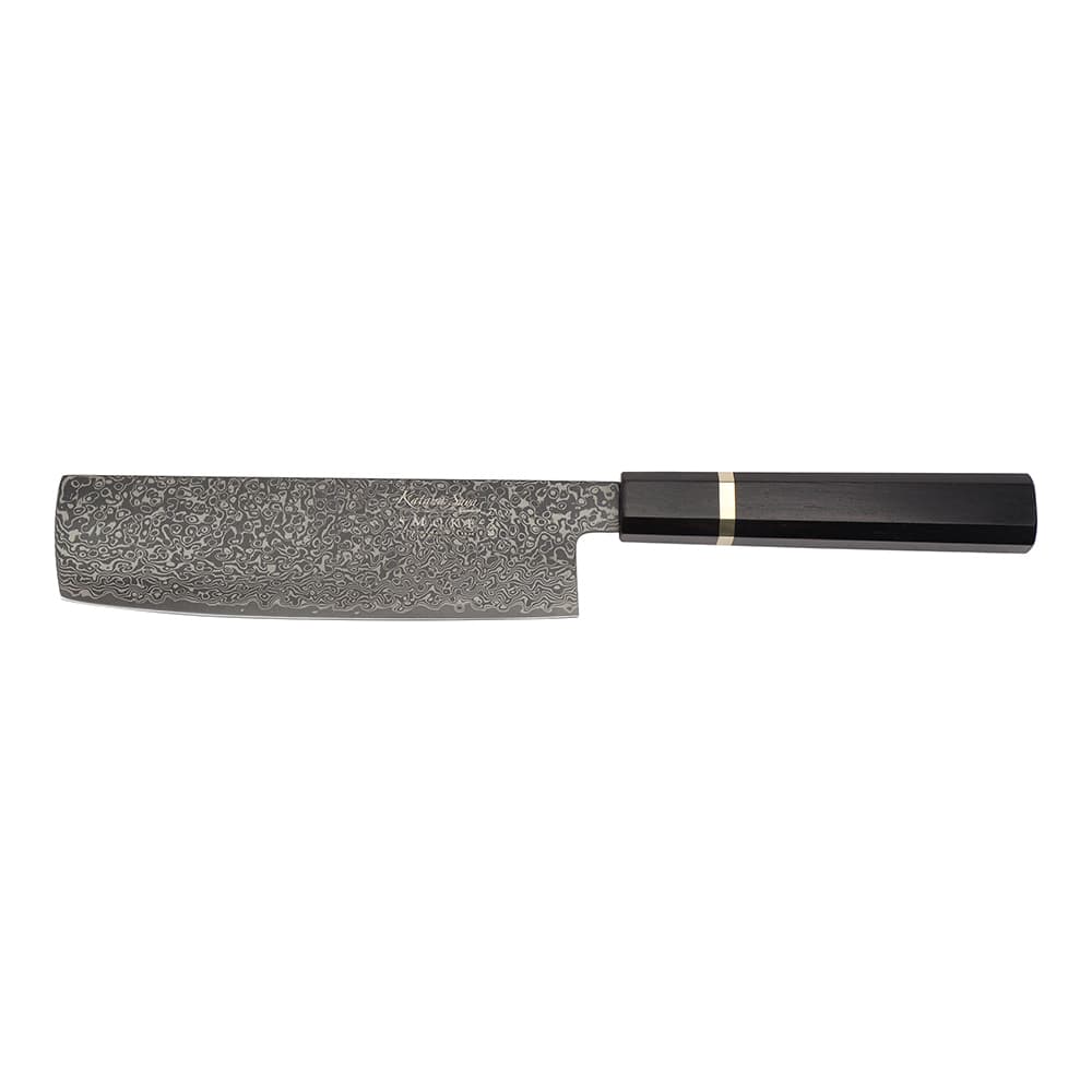 Katana Saya Smoke Nakiri Knife 18cm (KSM-03)