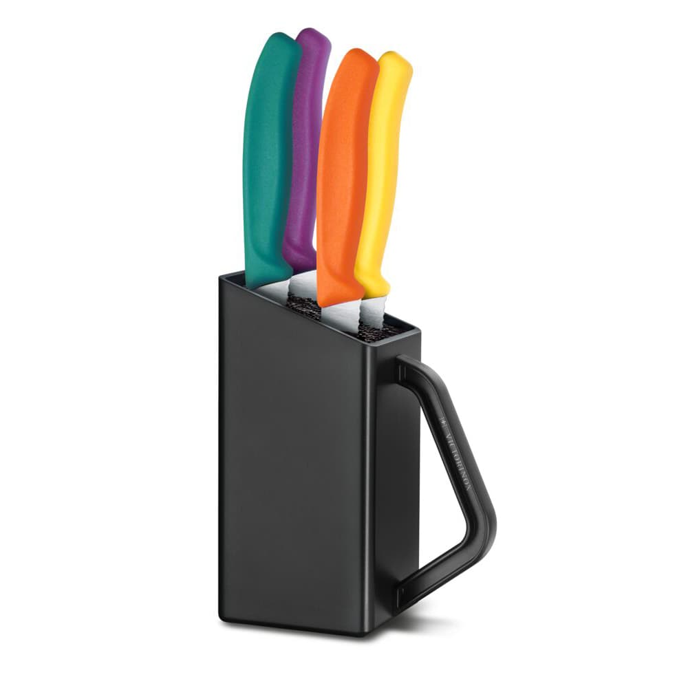 Victorinox Swiss Classic Steak & Pizza Knife Block 5 Piece Set