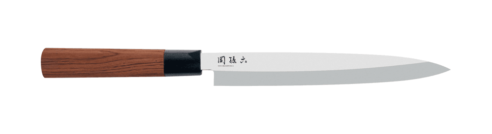 Kai Seki Magoroko Red Wood 21cm Yanagiba Knife (KAI-MGR-0210Y)