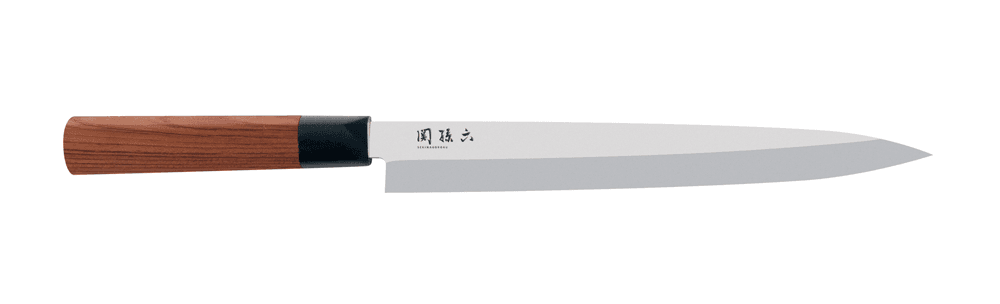 Kai Seki Magoroko Red Wood 24cm Yanagiba Knife (KAI-MGR-0240Y)