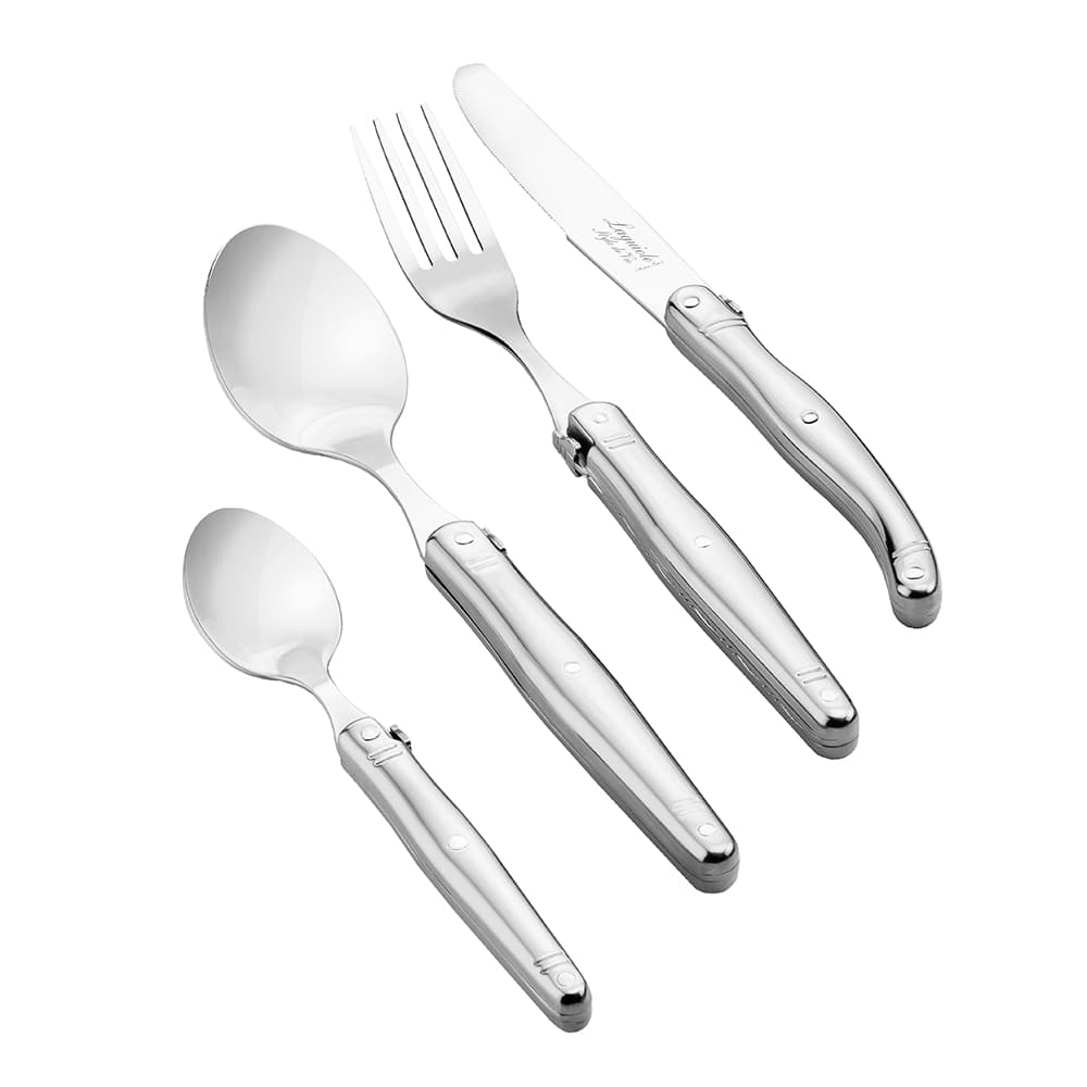 Laguiole Style De Vie Premium 24 Piece Cutlery Set Stainless Steel