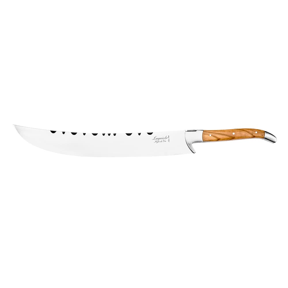 Laguiole Style De Vie Luxury Champagne Saber Olive Wood
