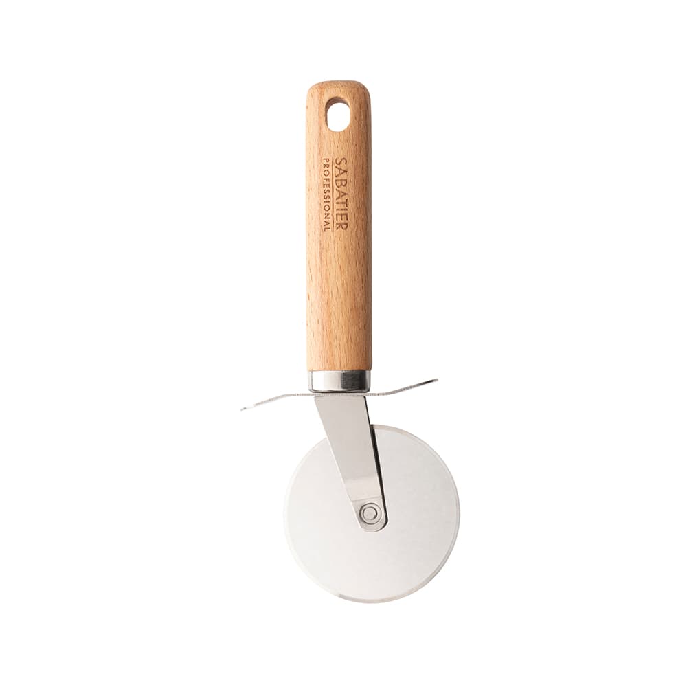 Sabatier Professional Beechwood Pizza Wheel (SABL47W)