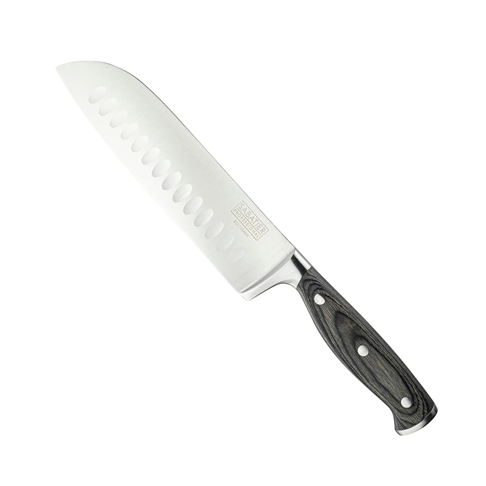 Sabatier Professional Pakkawood 17.5cm Santoku Knife (SABLPW05)