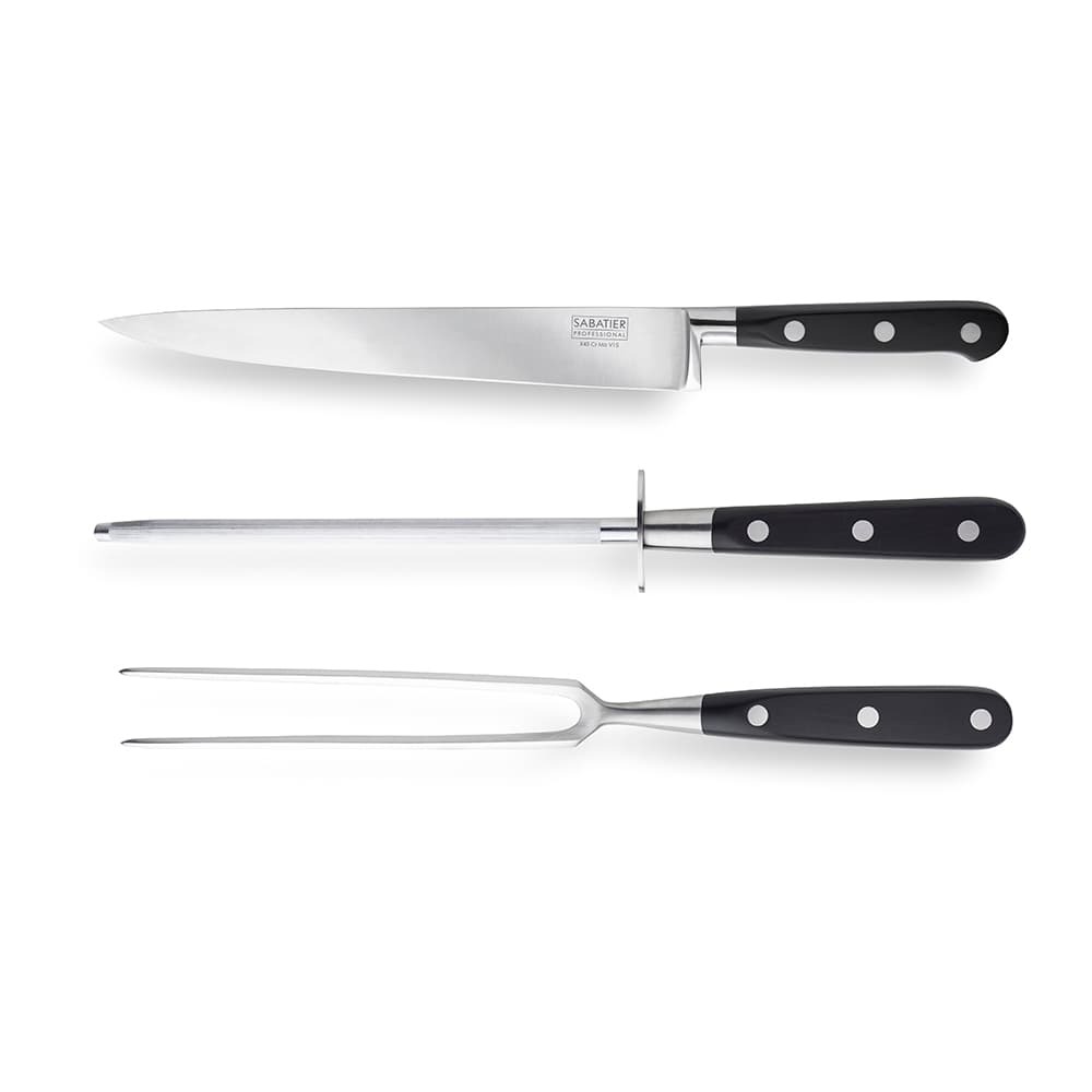 Sabatier Professional 3 Piece Riveted Carving Set (SABST2015)