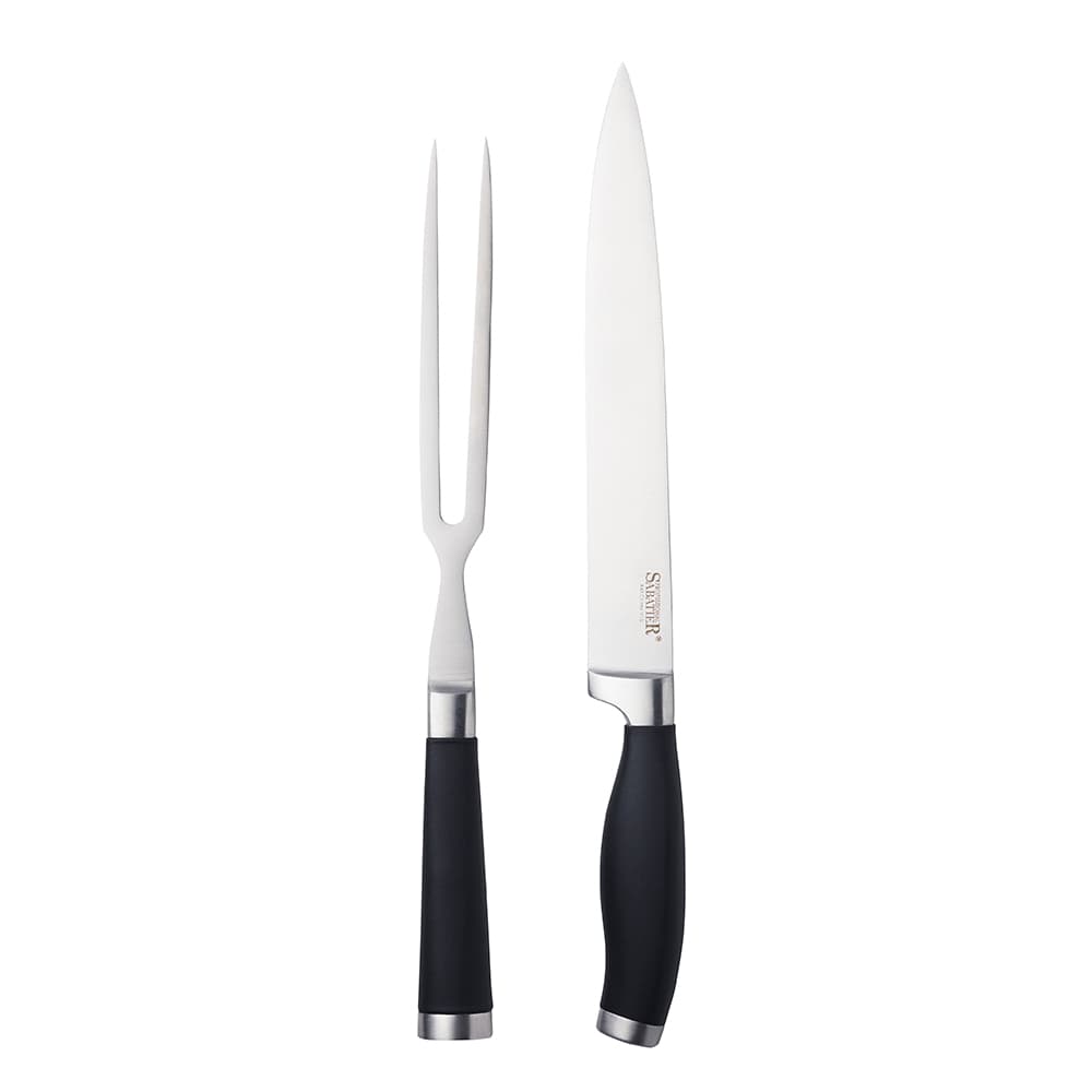 Professional Sabatier Soft Grip 2 Piece Carving Set (SABST3000)