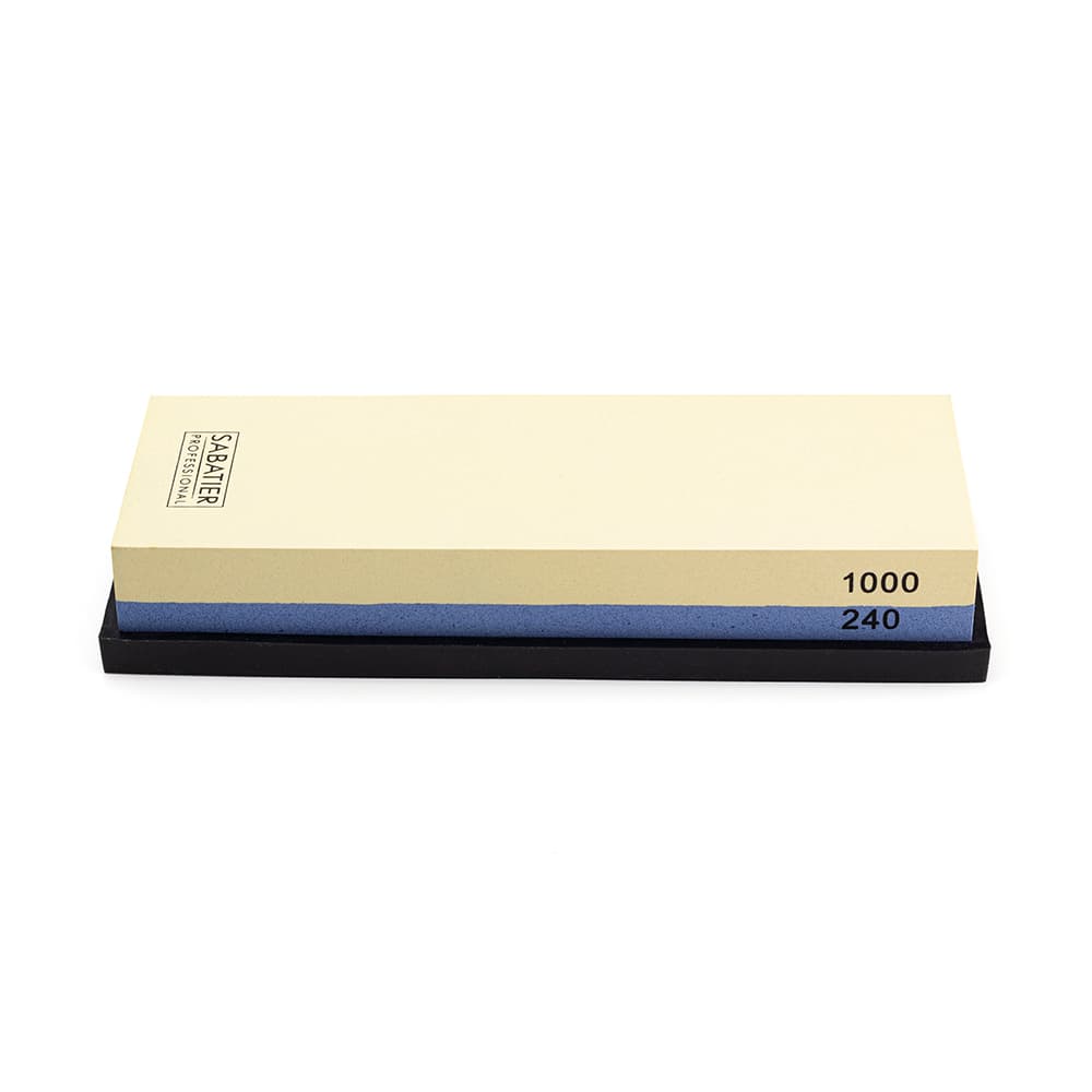 Sabatier Professional Double Sided Whetstone - 240 & 1000 (SABTH1169)