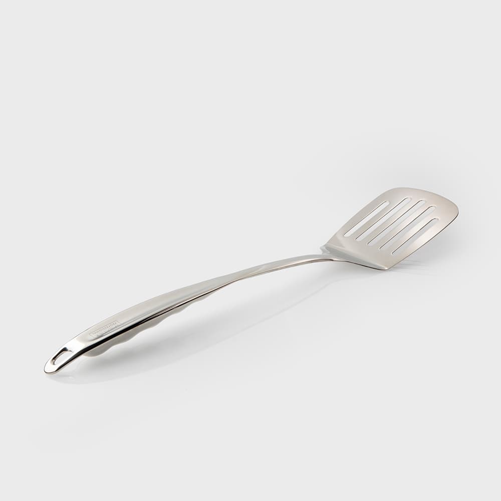 Sabatier Professional Mirror Polished Stainless Steel Slotted Turner (SABYJ15)