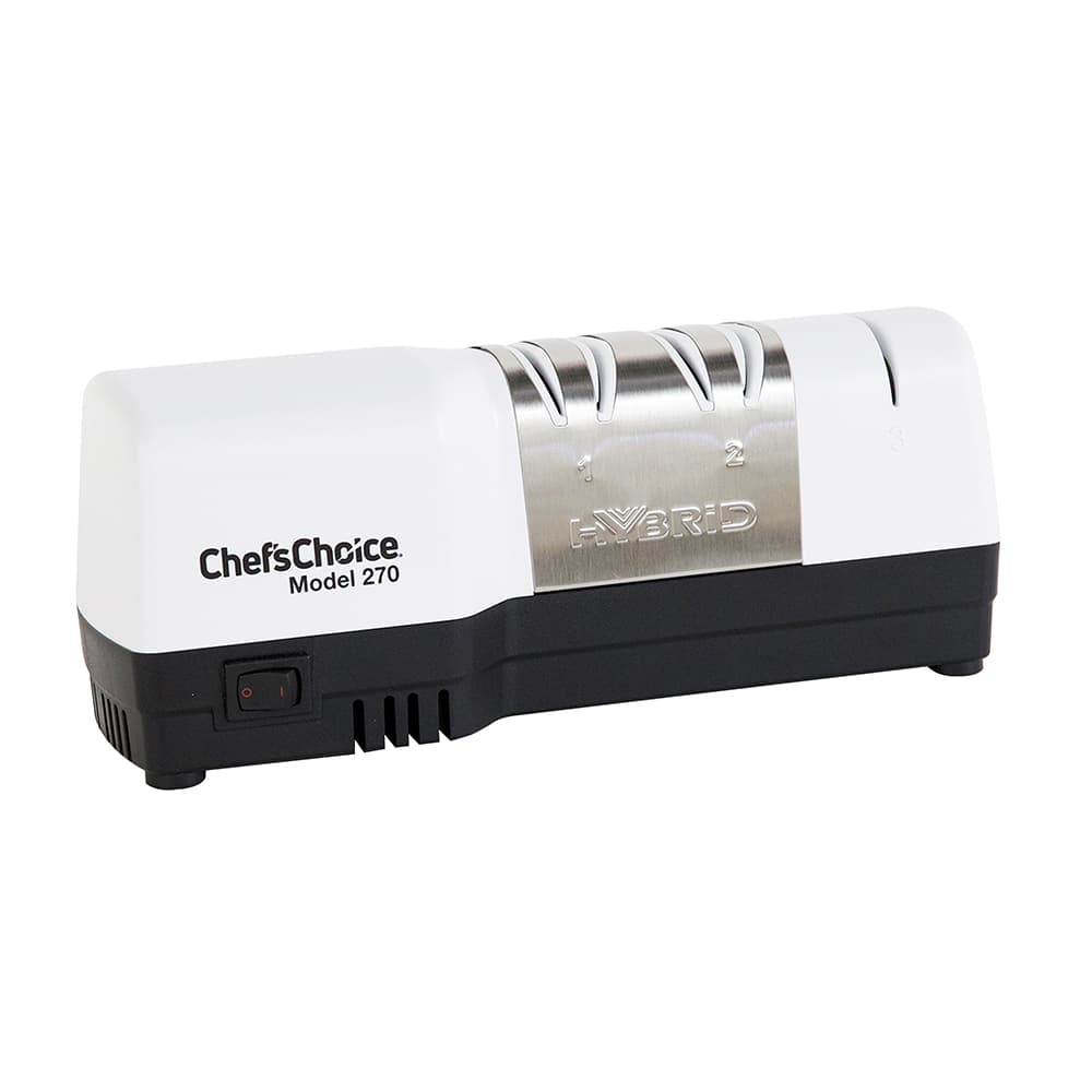 Chef’sChoice™ Diamond Hone® Knife Sharpener Hybrid 3 Stage - White