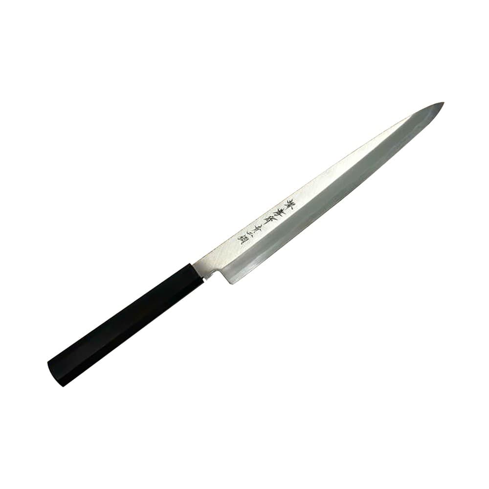 Sakai Takayuki Aoniko Blue 2 Steel Ebony Handle Japanese Chef's Yanagiba (Sashimi) 240mm