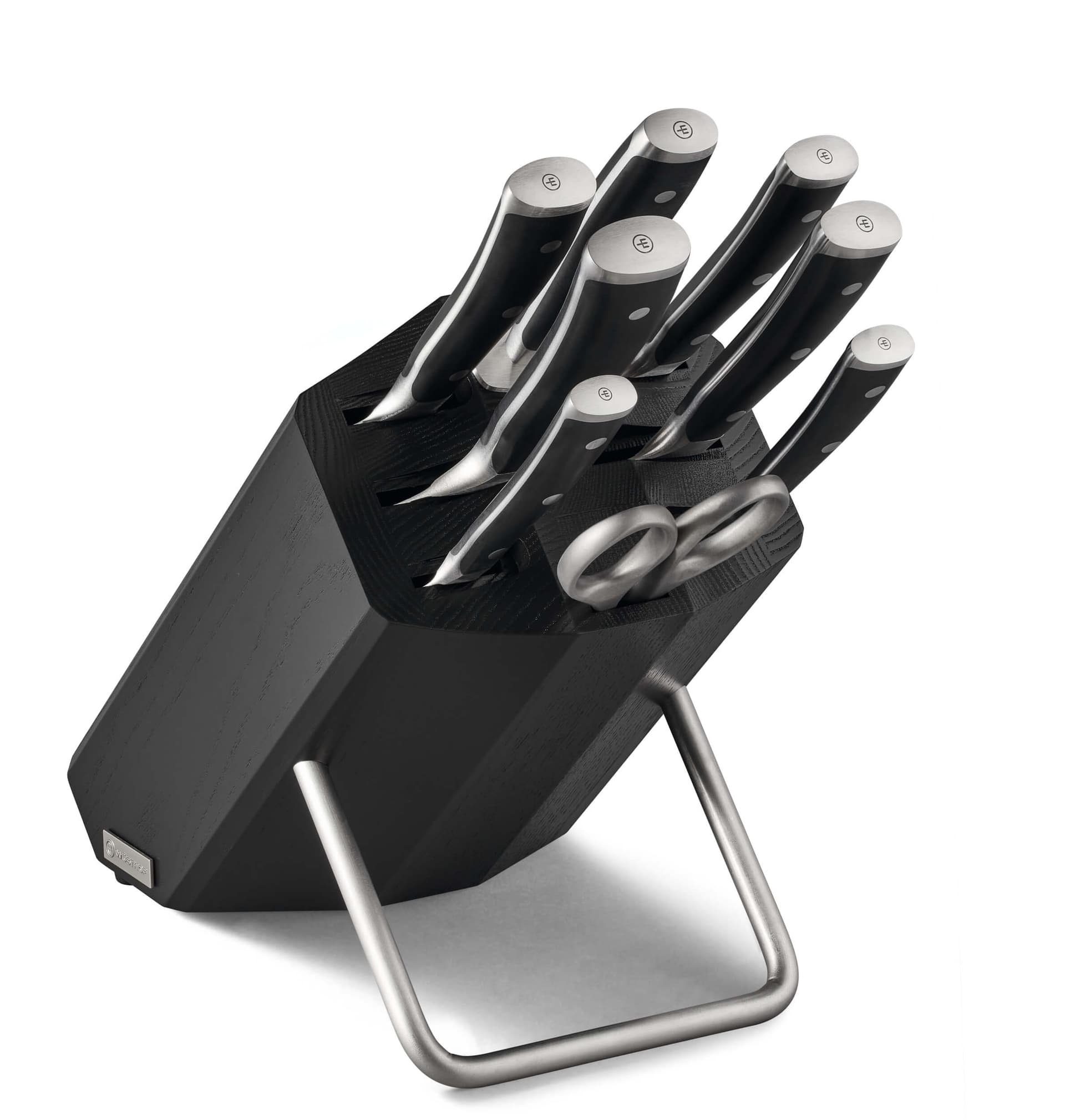 Wüsthof Classic Ikon 8 Piece Knife Block - Black Ash (WT1090370805)