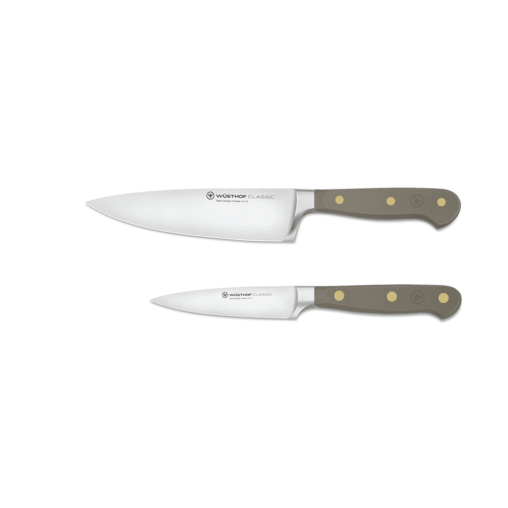 Wüsthof Classic Colour Velvet Oyster 2 Piece Knife Set (WT1311760206)