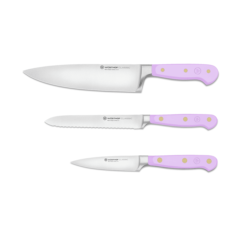 Wüsthof Classic Colour Purple Yam 3 Piece Knife Set (WT1311760307)