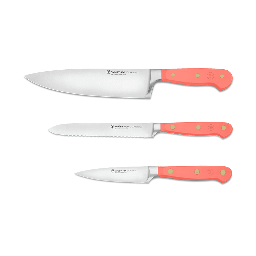 Wüsthof Classic Colour Coral Peach 3 Piece Knife Set (WT1311760308)